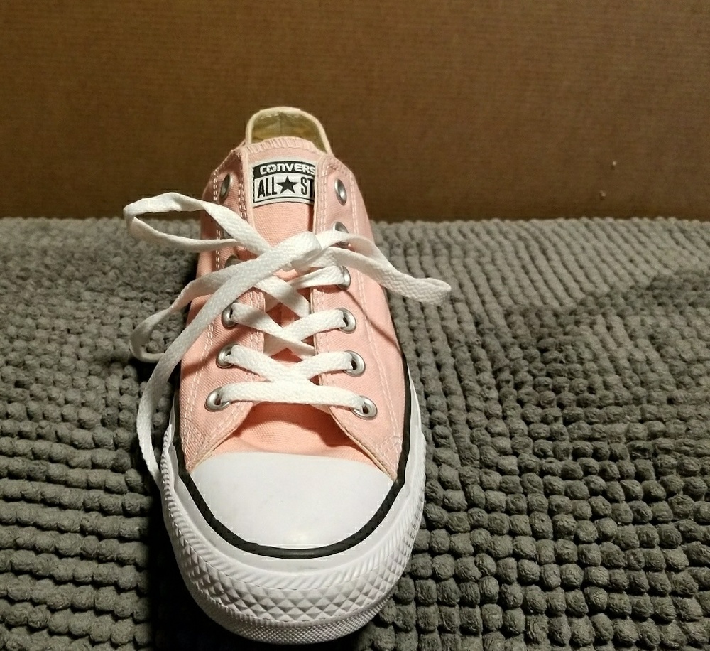 Women Converse shoe.